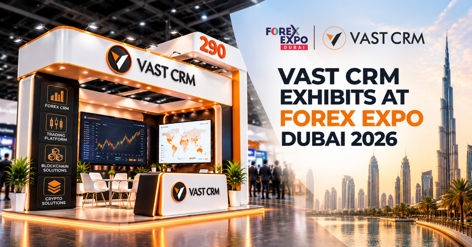 VAST CRM at Forex Expo Dubai 2026